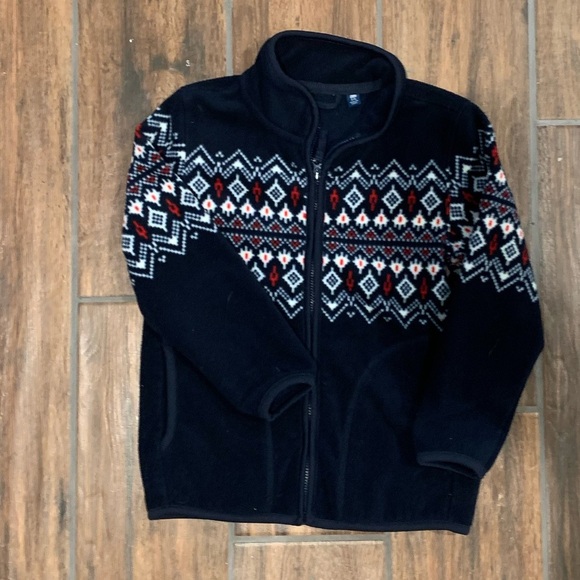 UNIQLO Kids Size 3/4 Fleece Jacket for Winter Snow Ski Vacation Warm Cozy - Picture 5 of 5